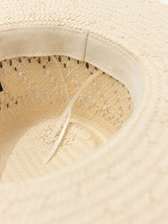 Aristoteli Bitsiani Men's Hat Fedora Beige