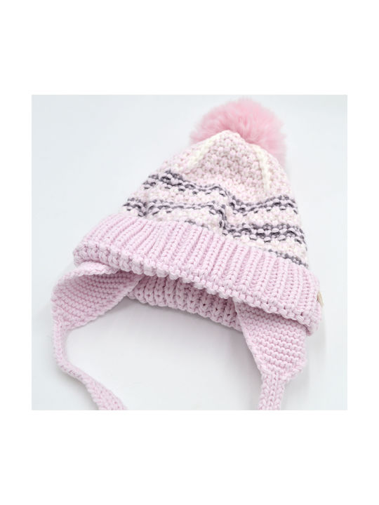 Extan Bebe Kids Beanie Knitted Pink