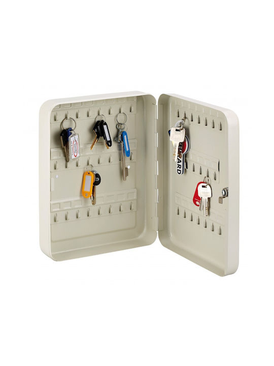 Thirard Wall Key Hook Metallic 45 Hooks With Lock 300x75cm