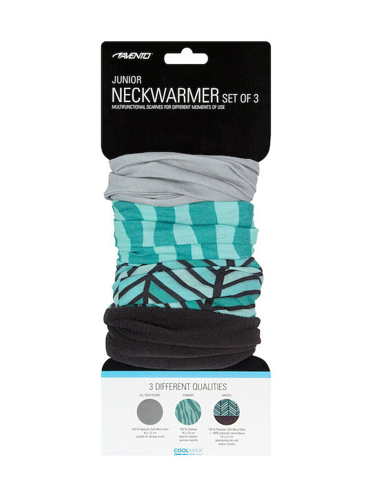Kids Fleece Neck Gaiter Light Blue
