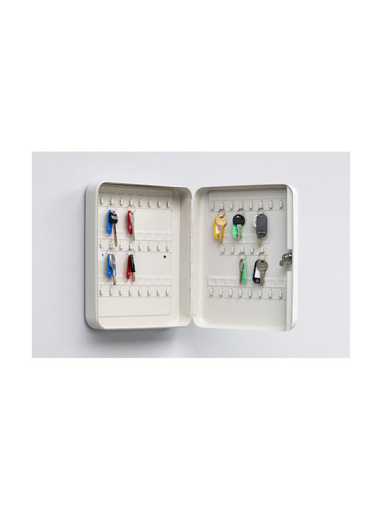 Thirard Wall Key Hook Metallic 45 Hooks With Lock 300x75cm