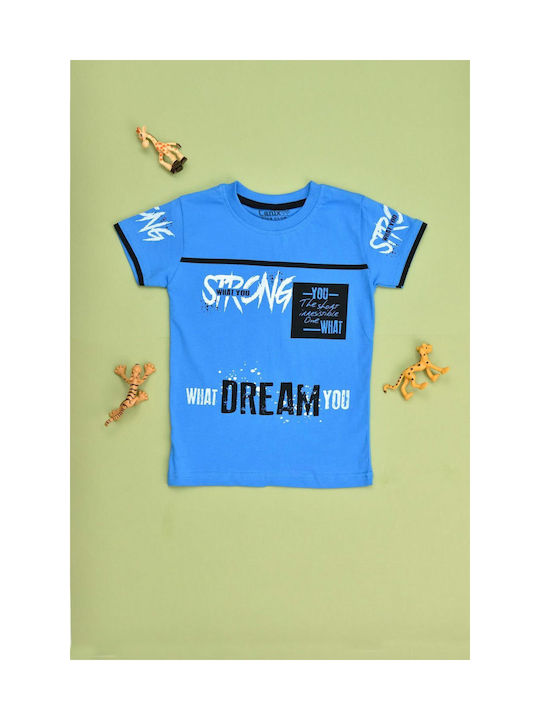 Potre Kids T-shirt Blue