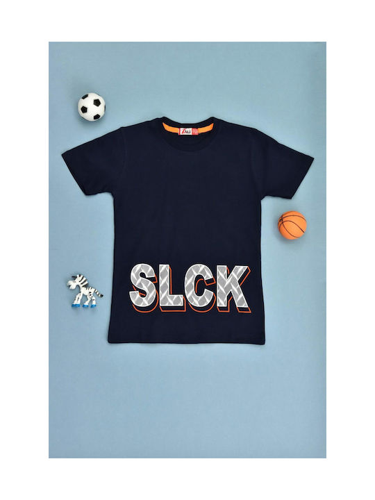 Potre Kids T-shirt Navy Blue