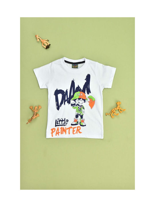 Potre Kinder-T-Shirt Weiß