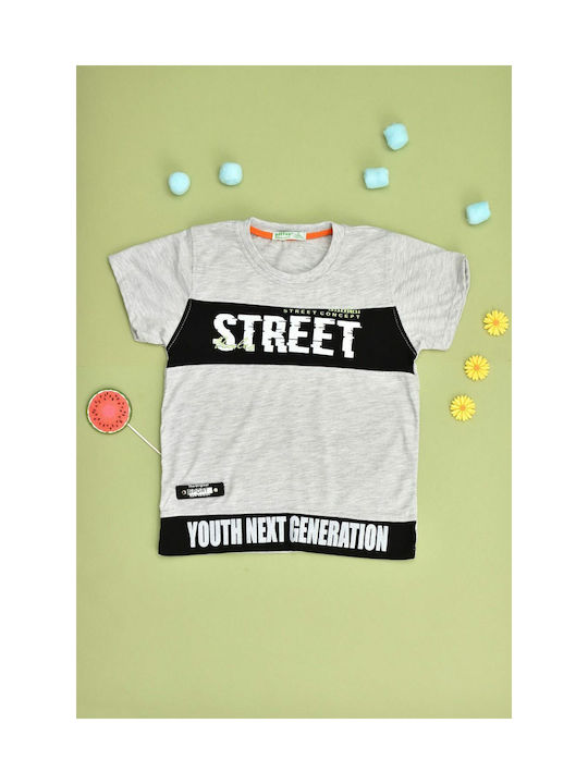 Potre Kids T-shirt Gray