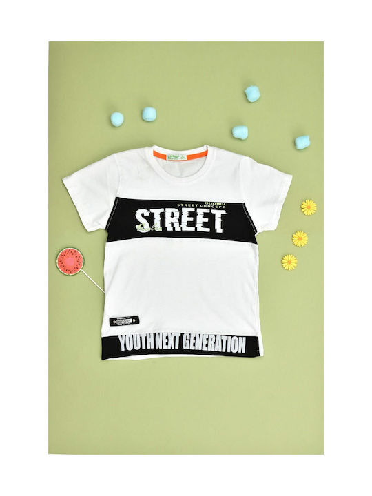 Potre Kids T-shirt White