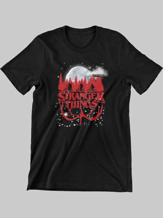 Kinder-T-Shirt Blau Stranger Things