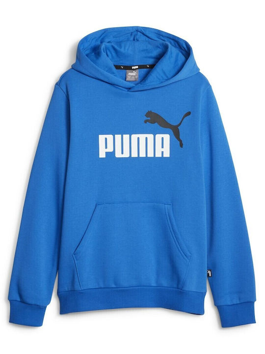 Puma Kinder Sweatshirt mit Kapuze Blau ESS 2