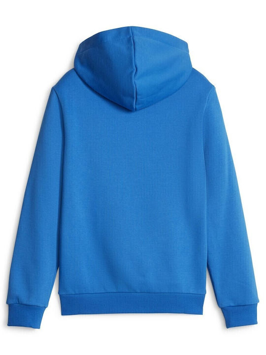 Kids Sweatshirt with Hood Blue ESS 2