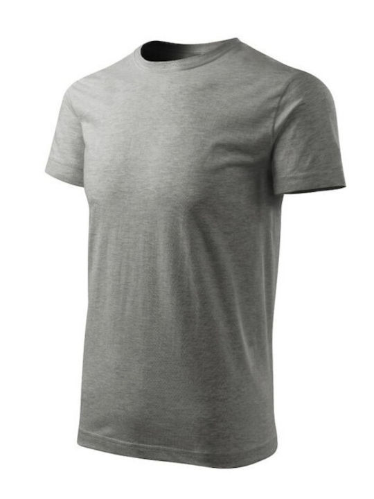 Malfini Basic Men's Short Sleeve Promotional T-Shirt Gray