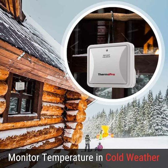 Thermo Pro Термометър & Хигрометър Стенен за Външна Употреба