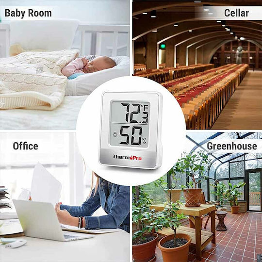 TempPro Humidity Monitor Digital Thermometer