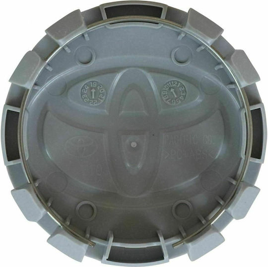 Toyota Wheel Center Cap Toyota Black 1pc