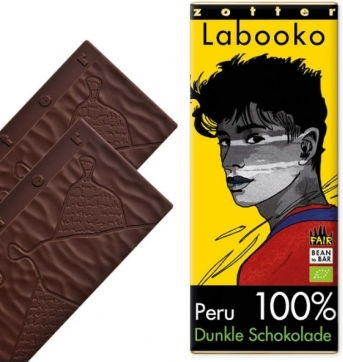 Zotter Органична Шоколад Dark с 100% Какао 70gr 1бр