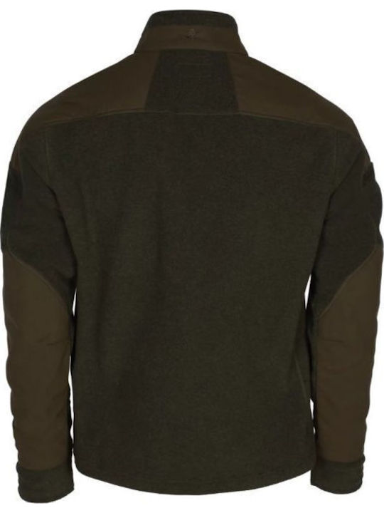 Pinewood Forest Jagdjacke Vlies Grün