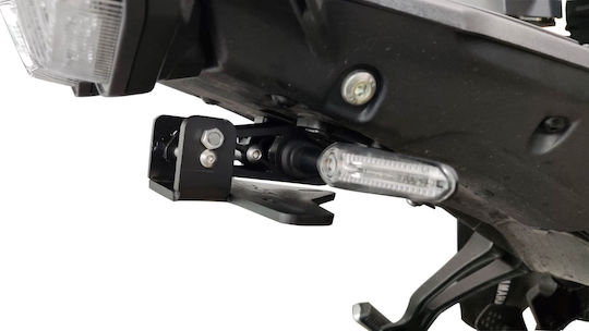 Foldable – Breakable Motorcycle License Plate Holder Gref Innovation Yamaha Mt 09 2014-2016 Tracer 900 2015-2020 Non Gt Tracer 700 2015-2023