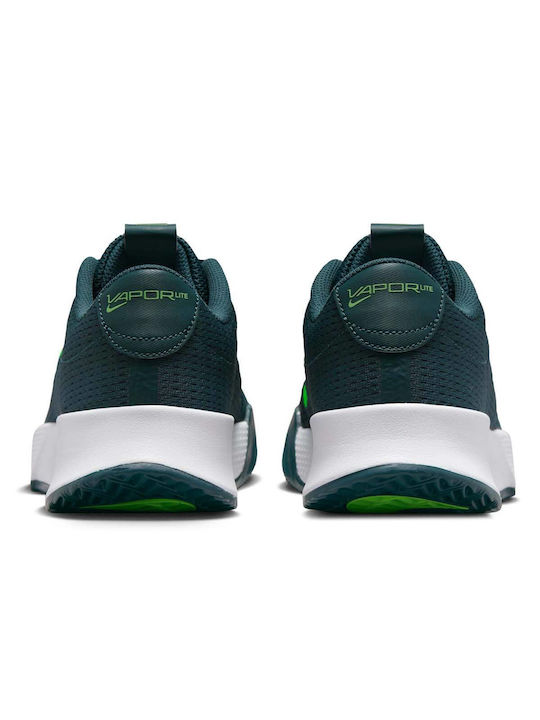Nike Court Vapor Lite 2 Tennisschuhe Tongelände Grün