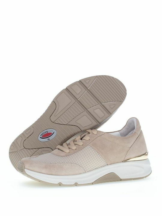 Damen Sneakers Beige