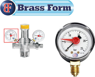 Brass Form 419 Manometer