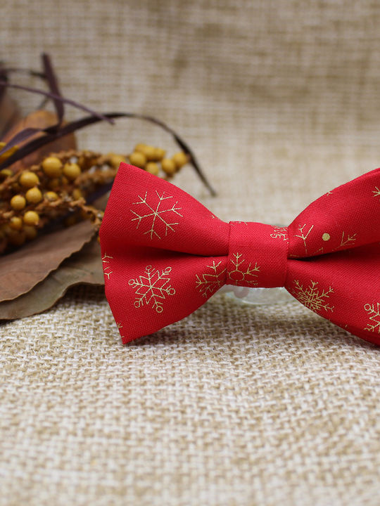 JFashion Baby Fabric Bow Tie Red