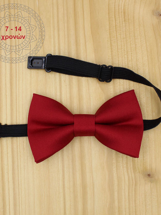 JFashion Παιδικό Υφασμάτινο Παπιγιόν Κόκκινο