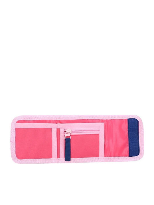 Disney Minnie Mouse Kids Wallet with Coins with Velcro Pink