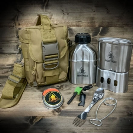 Pathfinder Σετ Μαγειρέματος για Camping 1.15lt