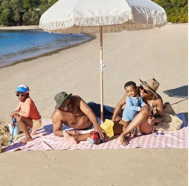 Dock & Bay Κουβέρτα Πικ Νικ σε Ροζ χρώμα