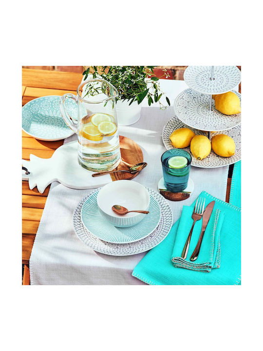 Butlers Platzdeckchen Stoff Blau 47x35cm 1Stück Butlers Platzdeckchen Stoff Blau 47x35cm 1Stück