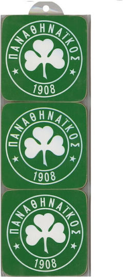 Stamion Panathinaikos 1908 Cork Coasters Green 6 Pieces Stamion Panathinaikos 1908 Cork Coasters Green 6 Pieces