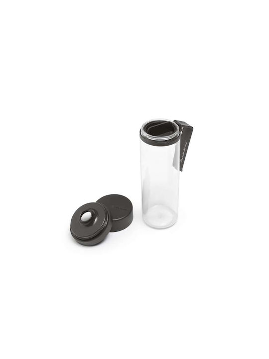 Brabantia Μπουκάλι Νερού Γυάλινο με Βιδωτό Καπάκι Γκρι 500ml