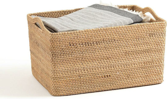 Am.Pm Storage Basket Wicker Beige 53x50x33cm 1pcs