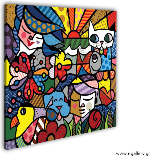 I-gallery Kids Canvas Wall Painting 40x40cm