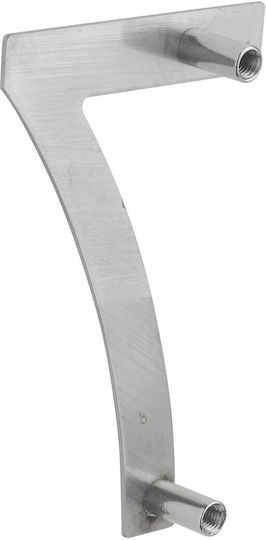 Thirard Πινακίδα με Αριθμό 7 σε Ασημί Χρώμα 10cm 00067557