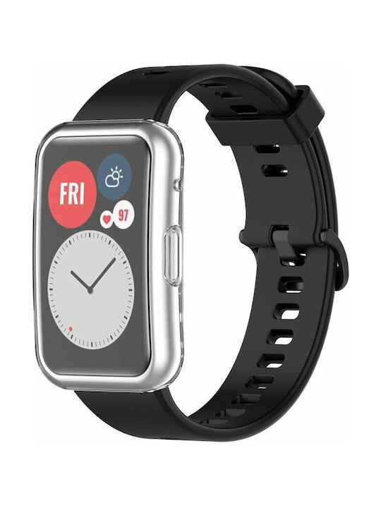 Θήκη Σιλικόνης σε Διάφανο χρώμα για το Huawei Watch Fit