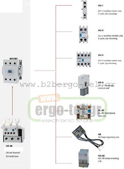 Kripal Hilfskontakt Industrieller Typ 198-014112000