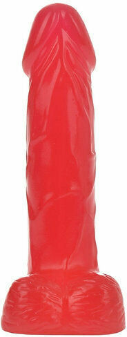 Mokko Toys Ρεαλιστικό Dildo με Όρχεις Κόκκινο 11cm