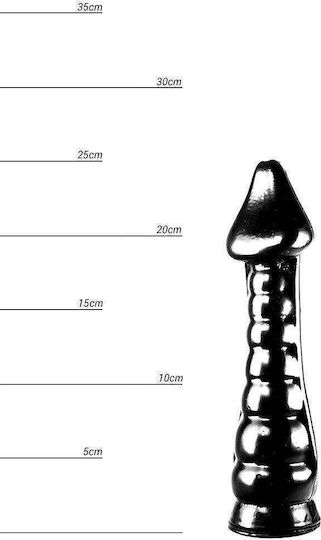 Kiotos Dinoo Prenocep Ρεαλιστικό Dildo Μαύρο 25cm