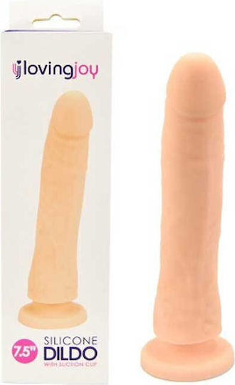 Loving Joy Dildo Realistic Flesh 19cm