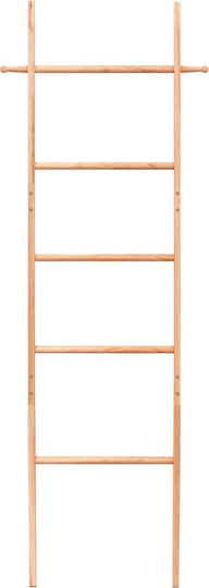 vidaXL Single Wall-Mounted Bathroom Ladder ​43x170cm Silver
