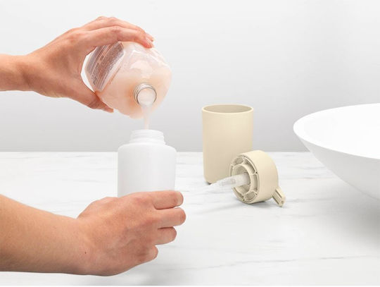 Brabantia Dispenser Sticlă Bej 250ml