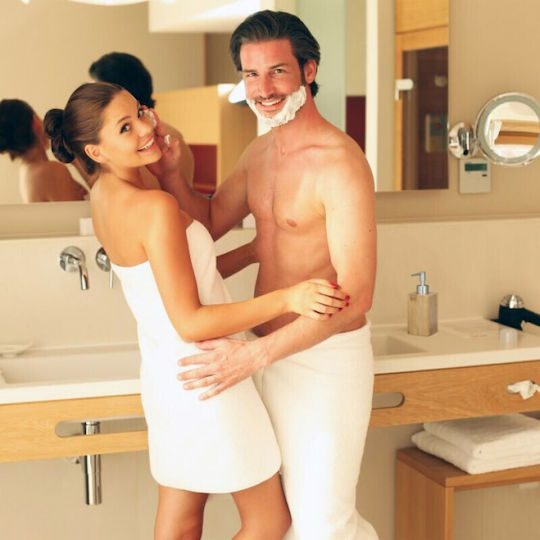 Relaxdays Spender aus Bambus Braun 240ml
