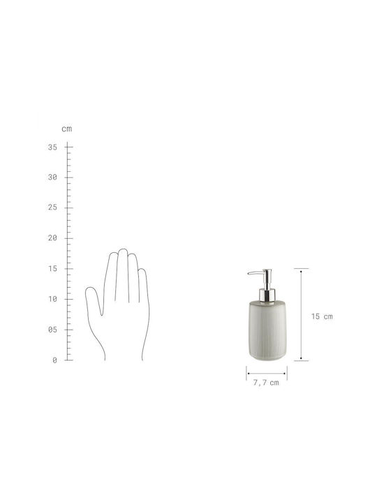 Butlers Dispenser Πλαστικό Γκρι