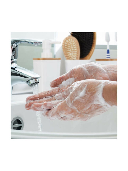 Relaxdays Badezimmer-Accessoire-Set Kunststoff Weiß 4Stück