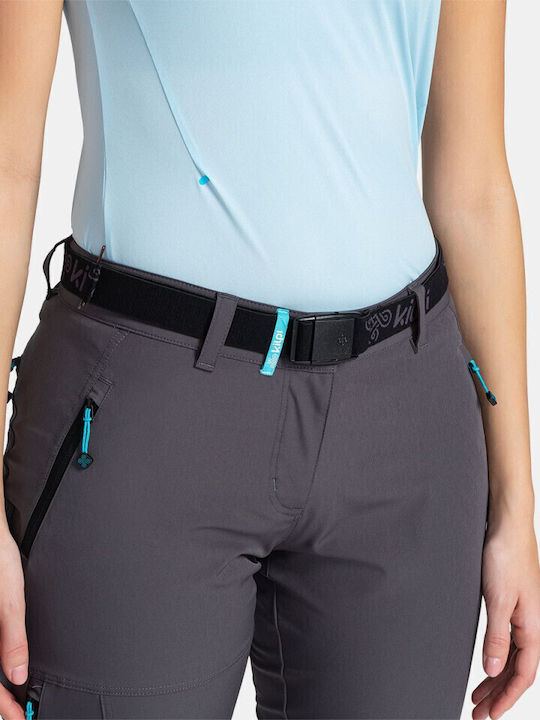 Kilpi Femei Lung Pantaloni de drumeție Gri