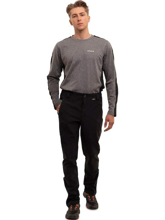 Icepeak Men's Hiking Long Trousers Black
