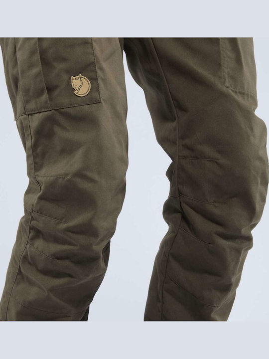 Fjallraven Karla Pro Lang Hose Wandern Schwarz