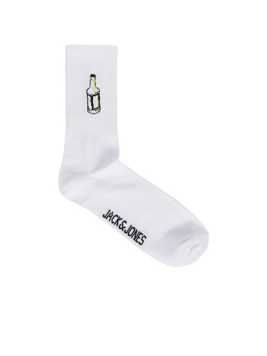 Jack & Jones TENNIS Socks White 3Pack