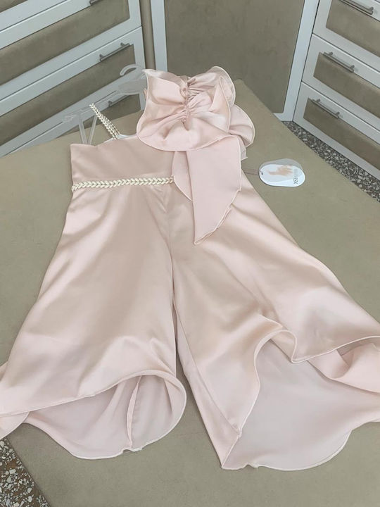 Nst Nastasia Laura Hennings Pink Jumpsuit Baptism