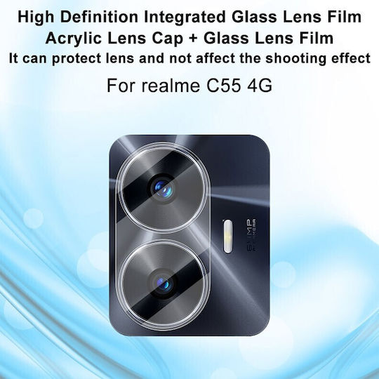 Rear Протектор за камера Закалено стъкло за Realme C55